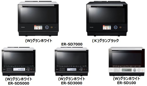 TOSHIBA 石窯ドーム　オーブンレンジ　パン作り　赤色　電子レンジ　東芝